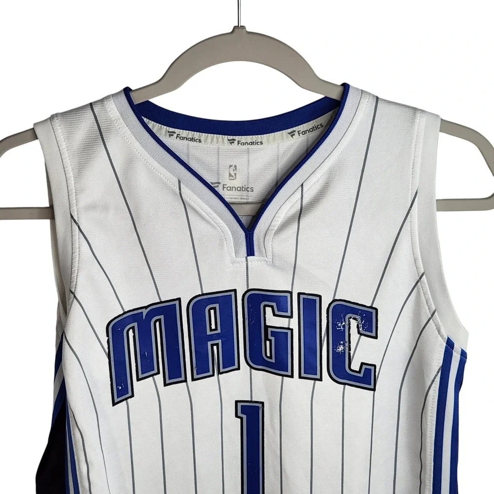 Fanatics NBA Orlando Magic Jersey #1 Isaac Youth‎ Size Large White Jersey